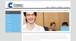 Desktop Screenshot of foreseeit.com.au